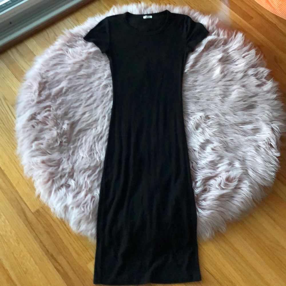 black body con dress